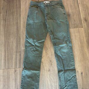 Mens Khaki Straight Leg Amazon Basic Pants 30 x 34